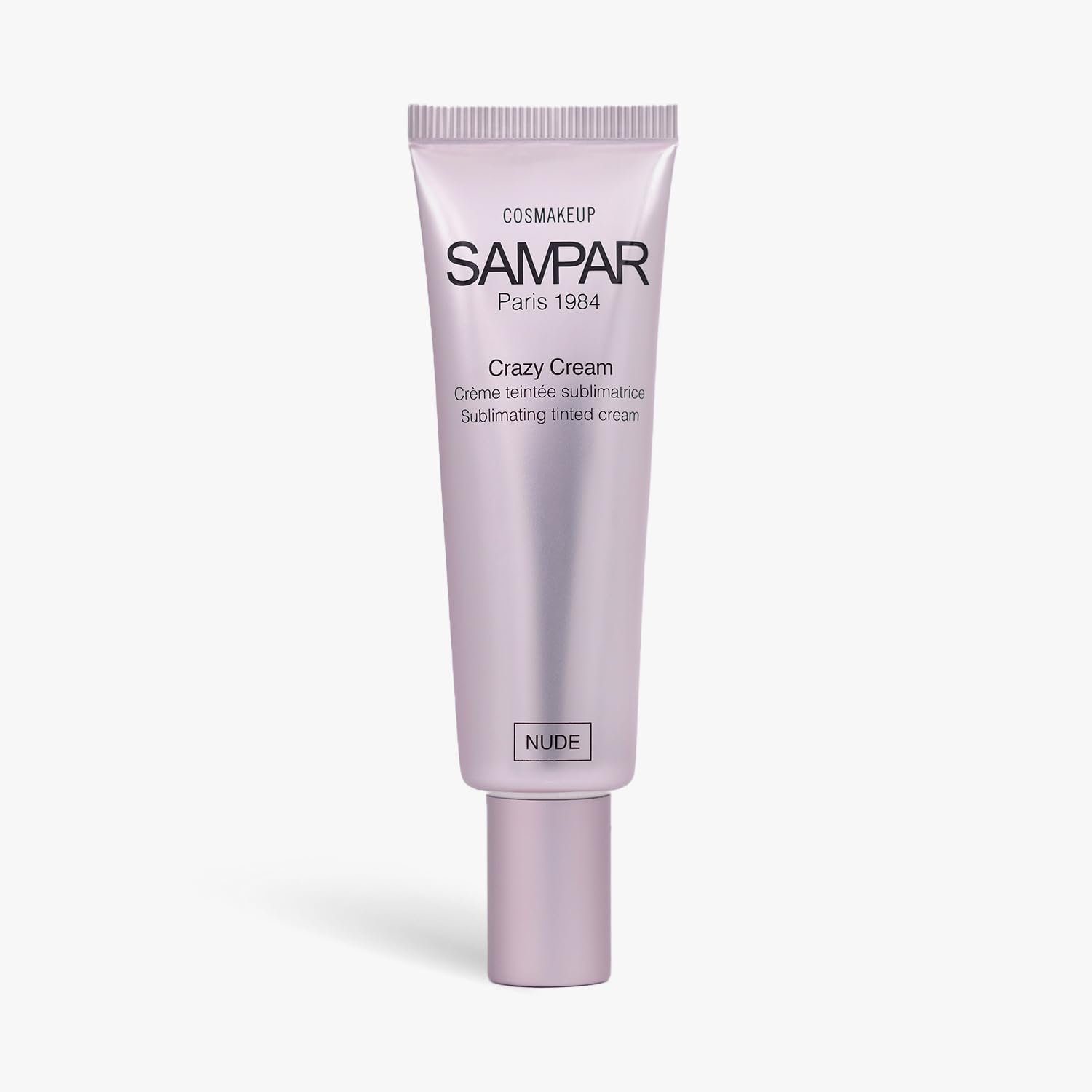 Sampar Crazy Cream Nude - Self-Tanning Cream for Natural Glow - Hydrates Smooths Skin - Anti-Aging Formula for