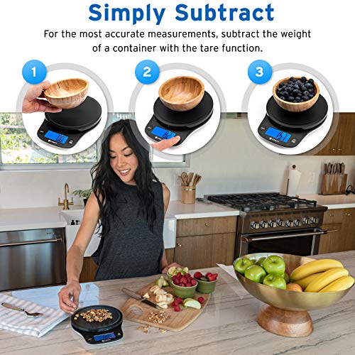 Etekcity 0,1g genau Küchenwaage Digital,Waage Küche für Kaffee, Backen,Brot – Ansicht 4