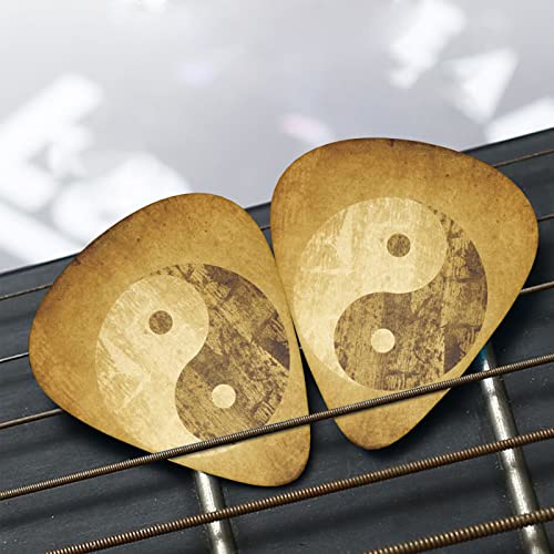 Symbole Yin Yang – 3 médiators différents en celluloïd coloré pour guitare basse, amateurs de musique, guitares, électriques, acoustiques et de 0,46 mm, 0,71 mm, 0,96 mm - Les Beatles, Paul McCartney, John Lennon, RIngo Starr, George Harrison Symbole Yin Yang - 3 médiators différents en celluloïd coloré pour guitare basse, amateurs de musique, guitares, électriques, acoustiques et de 0,46 mm, 0,71 mm, 0,96 mm – Image 8