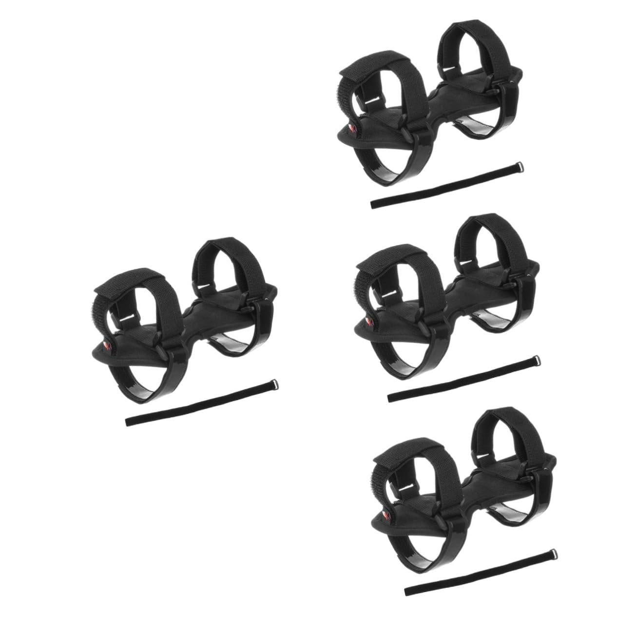 TOYANDONA portavasos de Bicicleta mi Bike Agua Porta Bebidas para Bicicleta portavoz portabotellas para Bicicleta Reutilizable Soporte para Botella de Bicicleta Nailon Negro