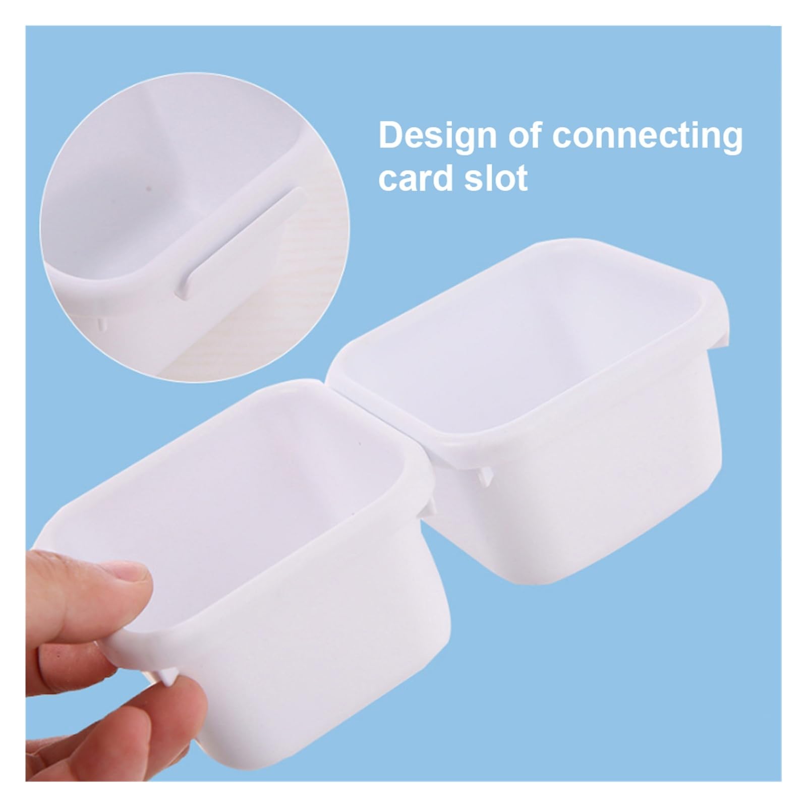 Genérico 8 unids/set cajón ajustable caja organizadora bandejas maquillaje cosméticos artículos divisor titular cocina baño armario joyero(Drak grey)