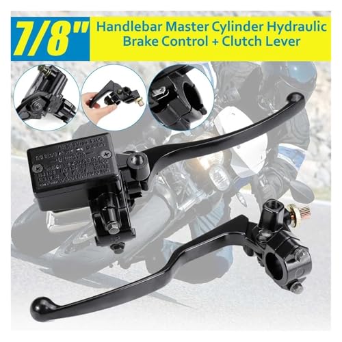 Protector de embrague de moto para rutas seguras con manillar de 22 mm 5