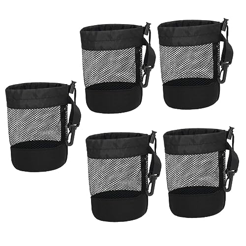 Sac à cordon de cueillette de balles de golf léger et noir