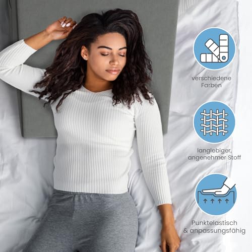 ELONEO Multifunktionales Keilkissen, Rückenkissen, Kniestütze, Beinstütze, Venenkissen für Couch und Sofa, Lesekissen, Größe W55 x H56 x L30. 5 cm, Grau