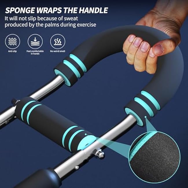 Twister Arm Trainer,Adjustable Chest Workout Equipment, Arm Shoulder Chest Trainer for Men,Chest arm Exerciser, Portable Chest Clip Muscle(U60-100lbs kit)