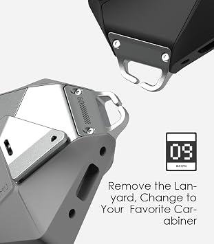 Aulumu A16 Aramid Fiber for iPhone 16 Pro Max + A09 AirPods Pro Case [Gray] Smart Accessory Kit