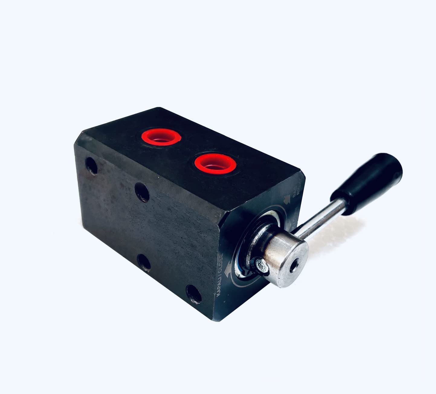 Corpo d'acciaio idraulico della valvola del deviatore di 6 vie, 3/8" BSP