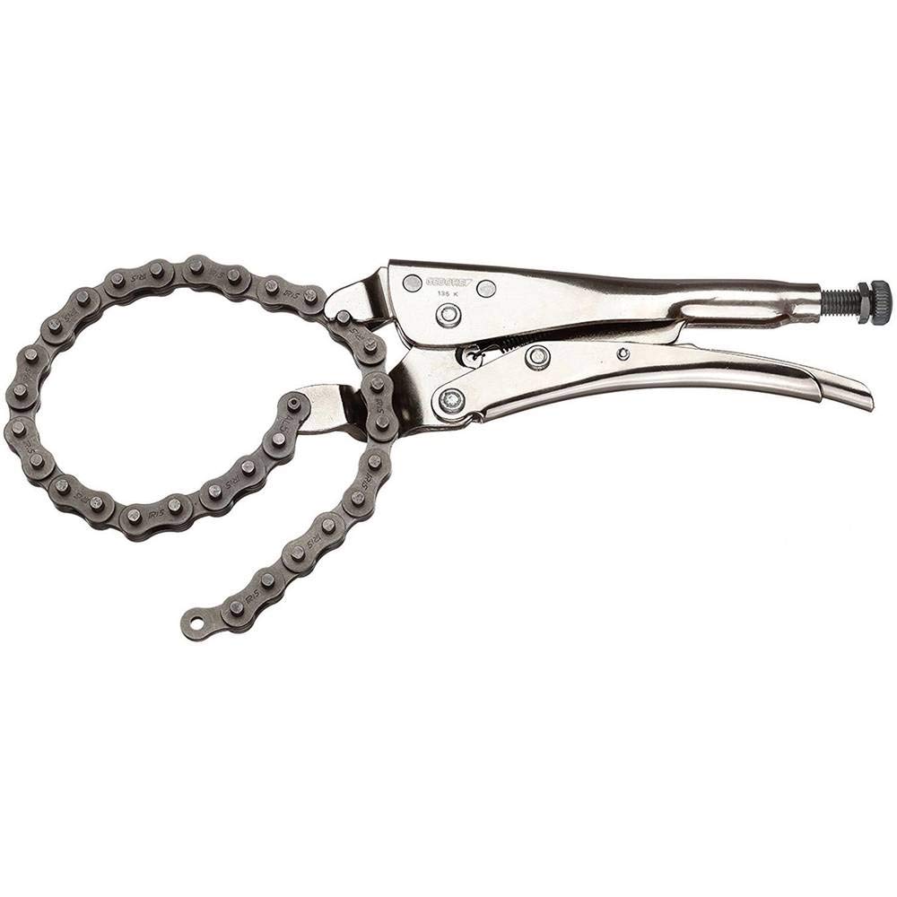 Gedore 136 K-105 - Mordaza Grip con cadena