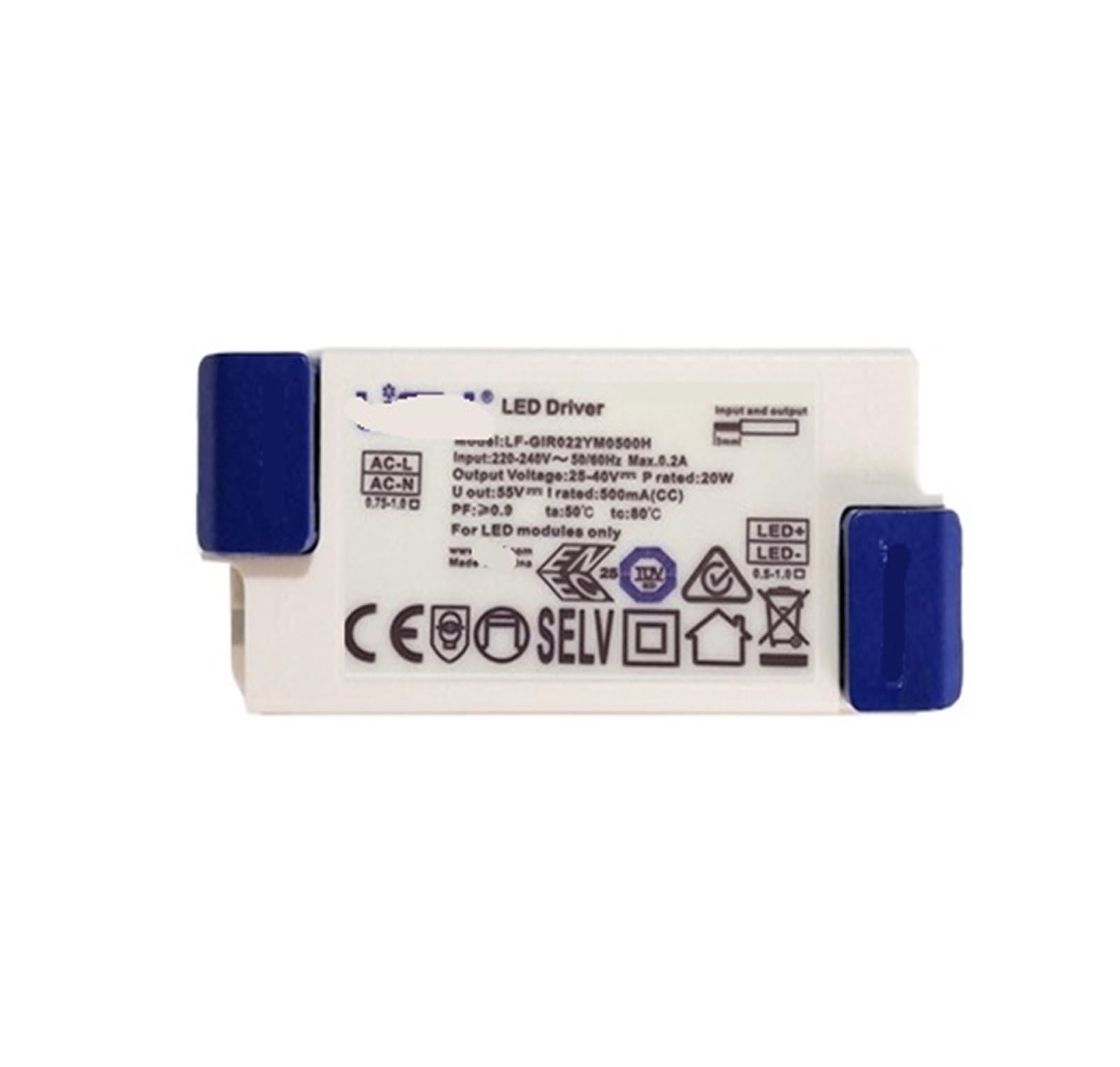 PWANUIGTE LED Driver Power Supply lamp Bead Spotlight Downlight Ballast YM-DC25-42V-1200MA-50.4W YM-DC25-42V-1300MA-54.6W YM-DC25-42V-1400MA-58.8W(YM-DC25-42V-500MA-20W)