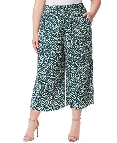 Jessica Simpson Womens Rosalie Pull on Wide Leg Crop Pant