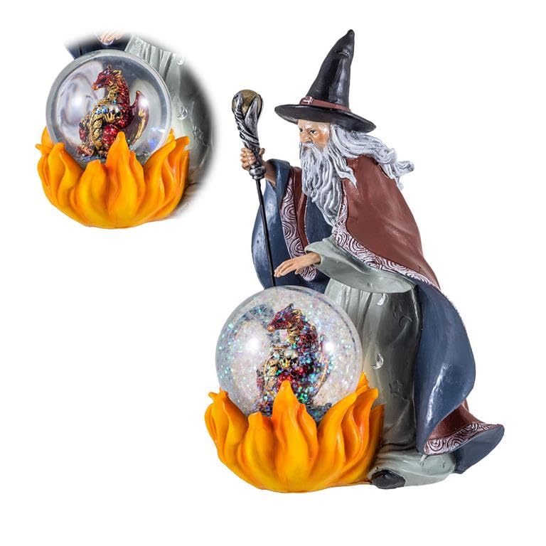 Sorcier en résine DRW figurine stable pour vitrine de collection - 2
