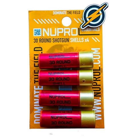 First and Only Airsoft Airsoft gun - Shotgun 30 round shells/magazine/cartage x 4 and patch Cover