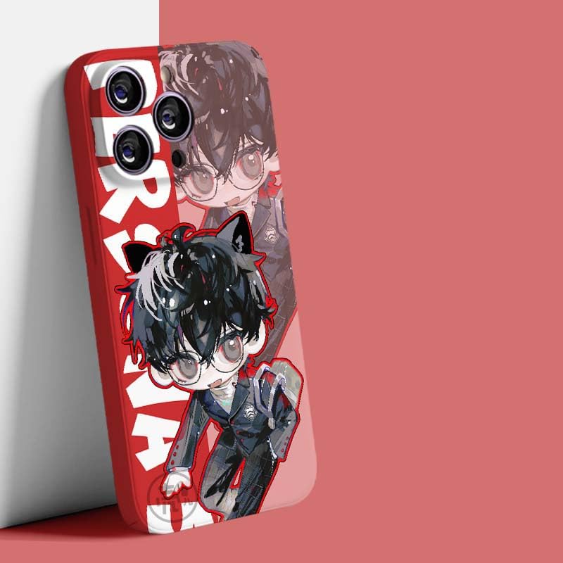 ペルソナ5 雨宮蓮 ジョーカー サンリオ 手帳型スマホケース