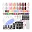 25PC Gel Polish & 15PC Poly Nail Gel Kit (16ml)