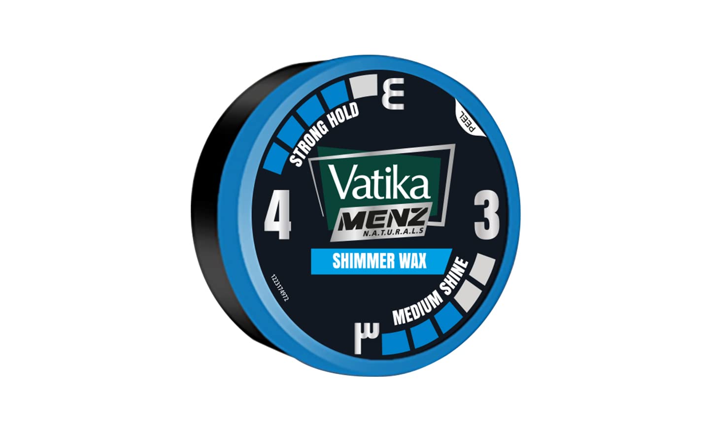 Vatika Naturals Menz Styling Hair Wax Strong Hold - Silicone Free Classic Bees Wax - 65ml