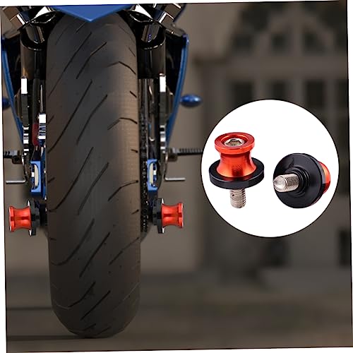 TENDYCOCO 2 Unidades motocicleta ligue o carro parafuso suporte prego de carro Liga de alumínio