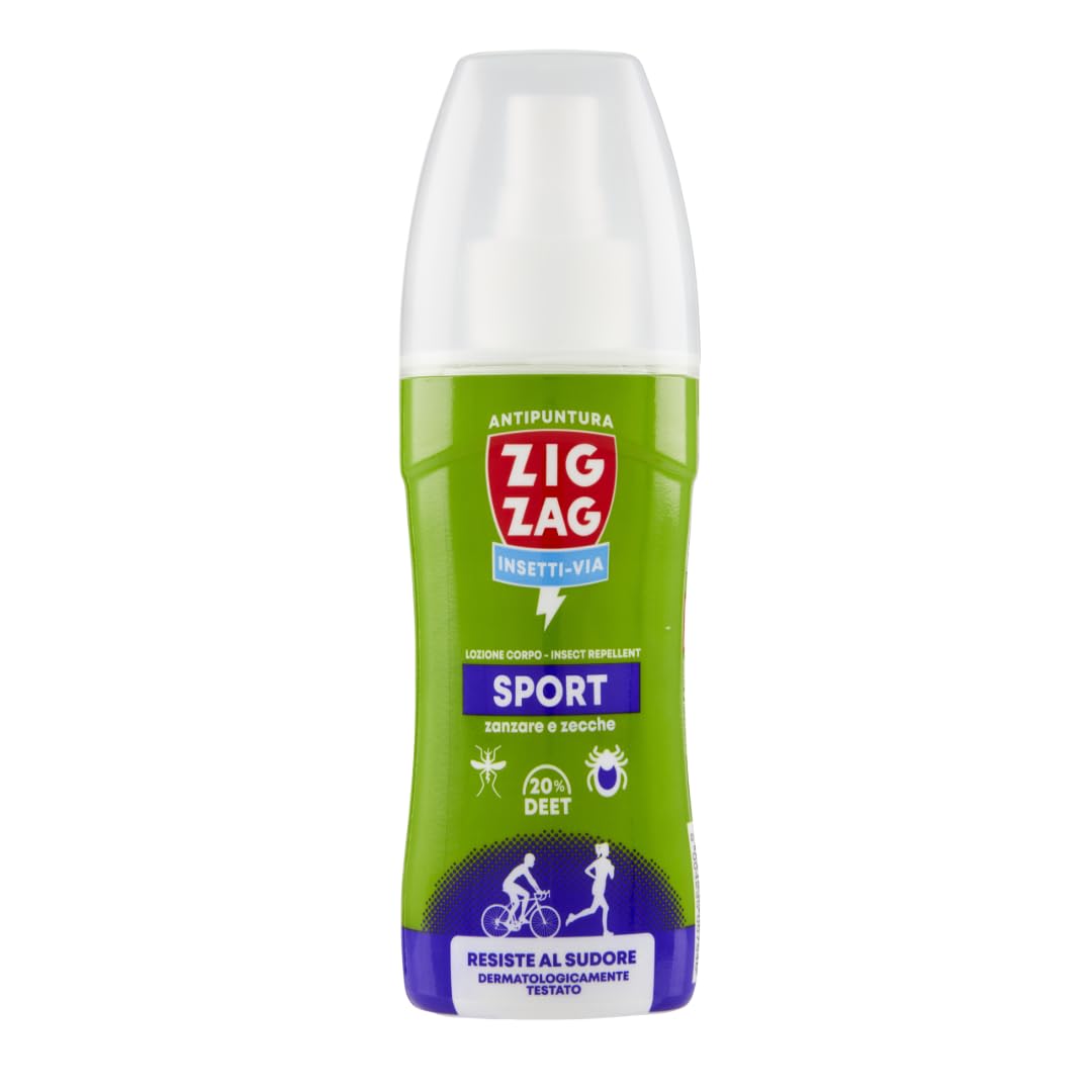 ZIG ZAG - LOZIONE INSETTI VIA SPORT 100ML - 100 ML