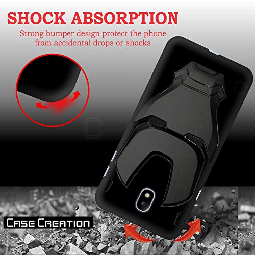 Image of COVERLY Official 3D Touch Feel Trending Marvel Avenger Logo Mask Soft Rugged Grip Iron Man Super Power Cartoon Movie Engraved Silicone Matte Back Cover for Samsung Galaxy J7 Pro -Black