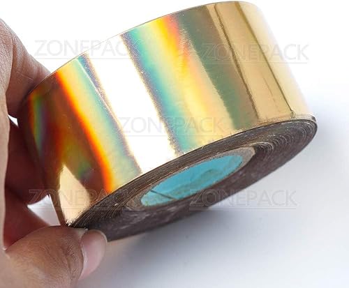 Miniatura 9 de Papel de aluminio de estampado en caliente colorido (blanco)