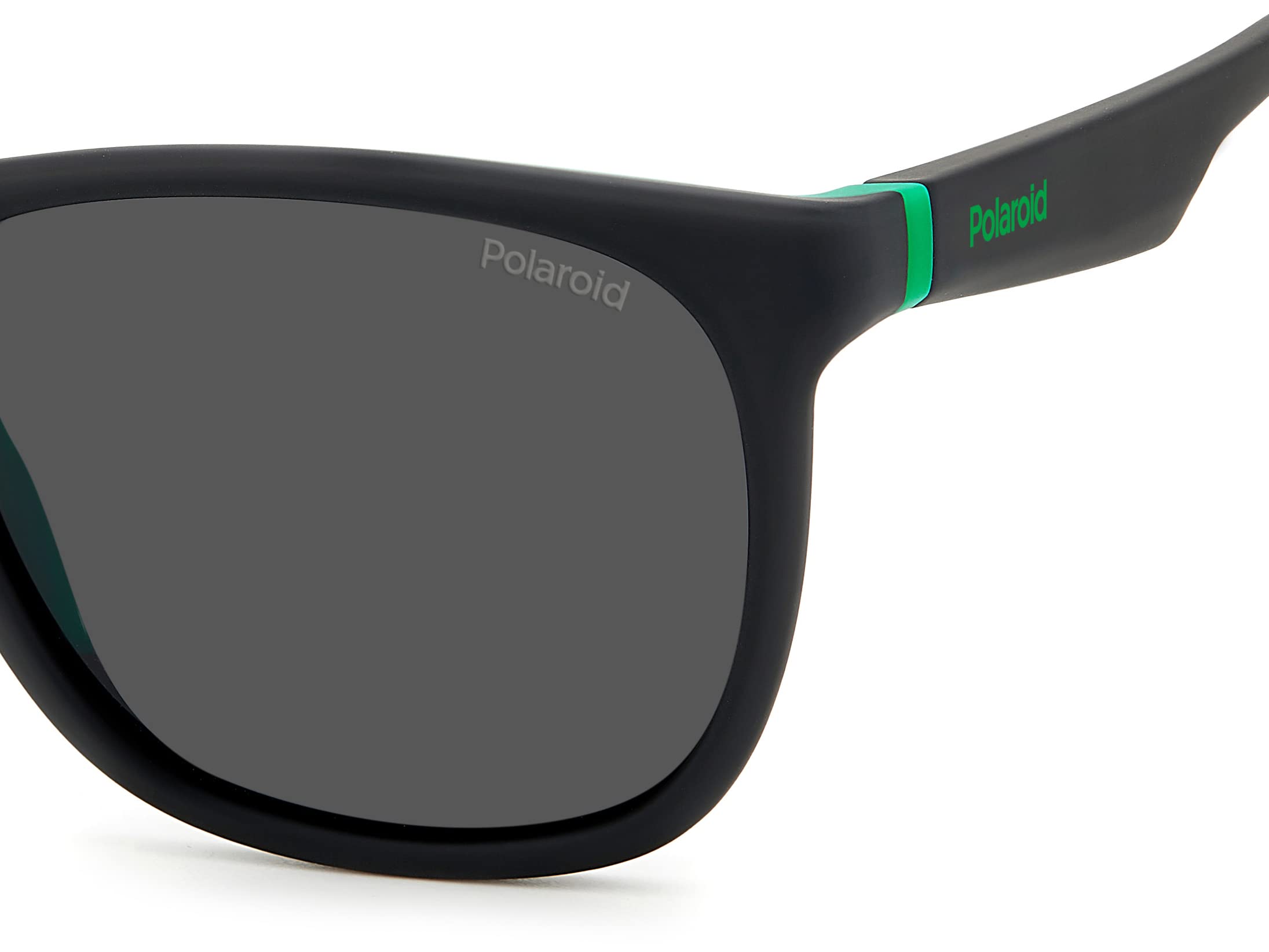 Polaroid Pld 2140/s 3OL/M9 MT BLK GRN Sunglasses Unisex Polycarbonate, Standard, 55