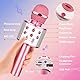 GeschenPark Mikrofon Kinder, Bluetooth Karaoke Mikrofon Geschenk Mädchen 3-12 Jahre Spielzeug Mädchen 4-10 Jahre Microphone Geburtstagsgeschenk - Ostern Geschenke Kinder