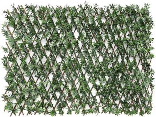 Künstliche Hecke Efeu Sichtschutz, Balkon Sichtschutz Kunstpflanzen...