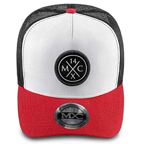 Kit 3 Bonés MXC BRASIL Aba Curva Snapback Básico Telinha Trucker Truck 05