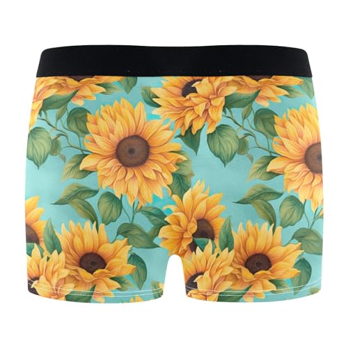 Sunflower Flower Underwear for Men S 202a37902