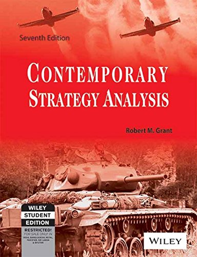 Contemporary Strategy Analysis, 7ed (WSE)