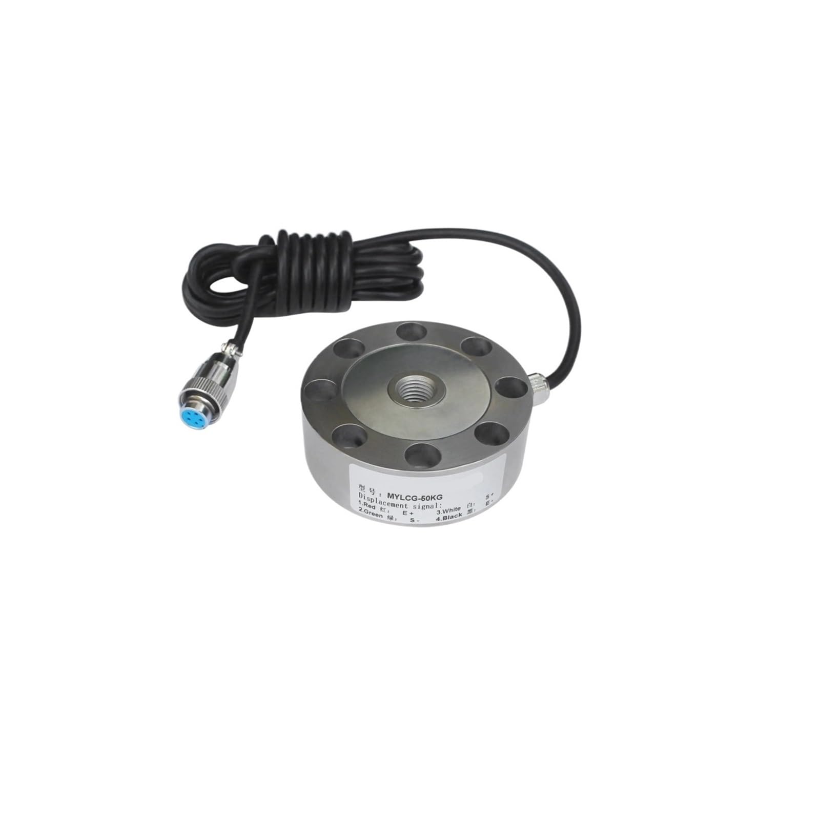JJHQOKYNA Spoke Type Tension Sensor Plane Force Weight Measuring Weighing Instrument(MCZ-50KG-0-5V)