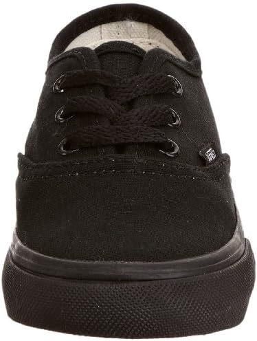 Vans Kids' Authentic Shoes,Black/Black,6.5 | Image 1