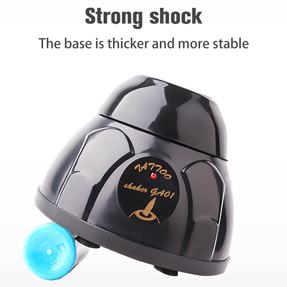 Vortex - Mezclador líquido Vortex para salones de uñas, pintores y aficionados, potente mini coctelera con 5200 rpm, multiusos, mini Vortex, mezclador de tinta de pigmento eléctrico