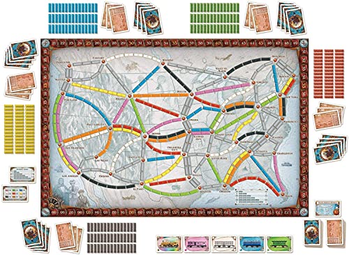 Ticket to Ride - USA (Nordic) miniatura 4