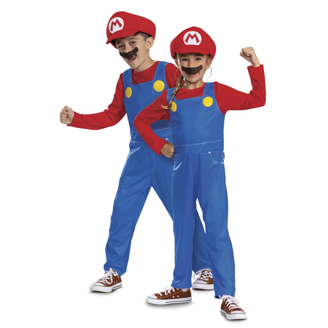Disguise Bros Mario Fancy costume Child Unisex Game