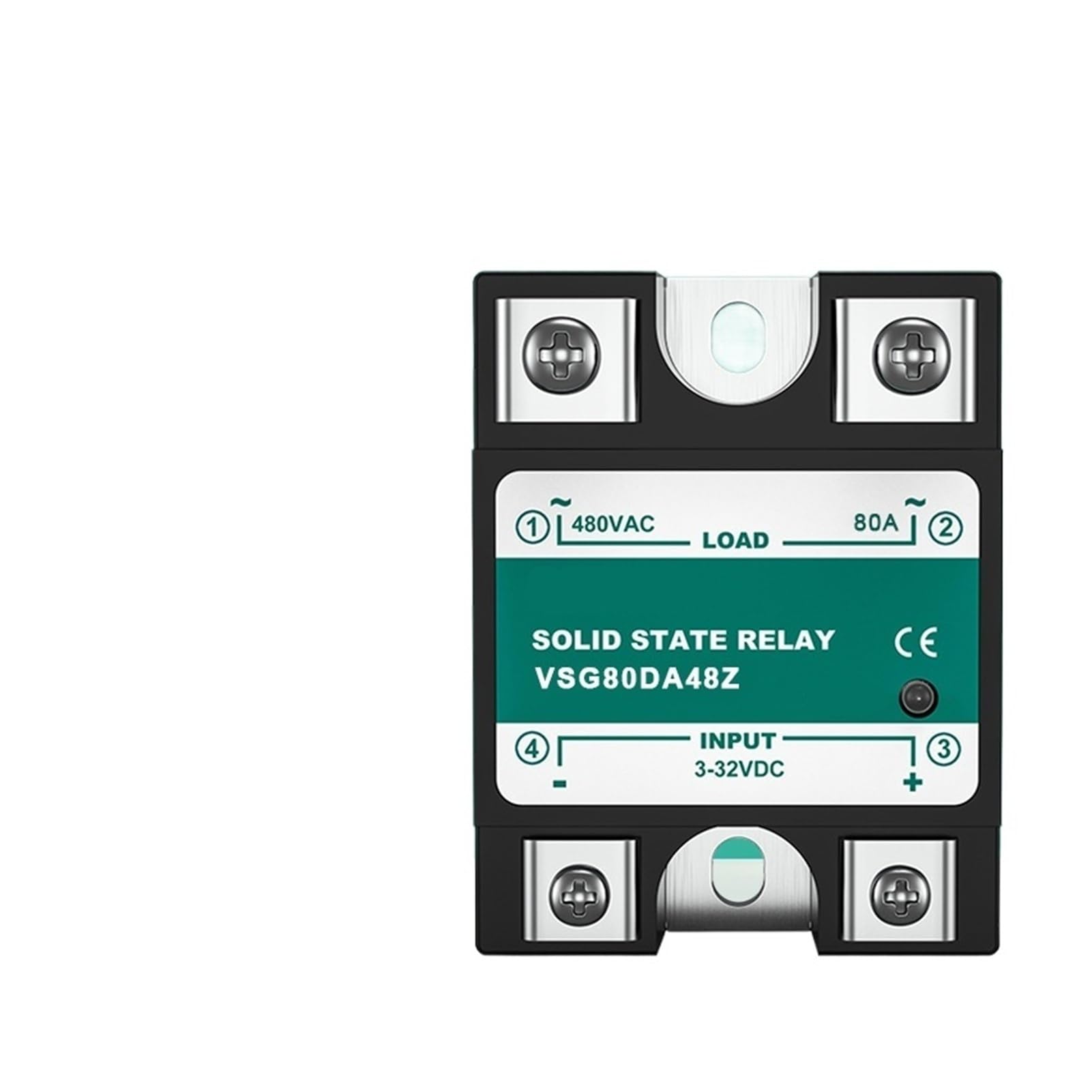 Relais statique 80A DC AC thyristor monophasé haute puissance - 2