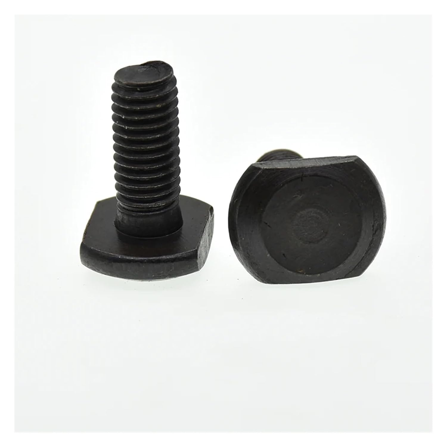 Stainless Cup Square Carriage Bolt ， M5 M6 M8 M10 Carbon Steel T Shape Punch Milling Machine Screw Threaded Rod Clamping Cap Bolt for T-Slot T-Head Bolts(M8 30mm(2pcs))