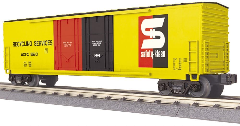 Lionel MTH RAILKING Safety-KLEEN 50' Double Door BOXCAR #8593 O Gauge 30-71096