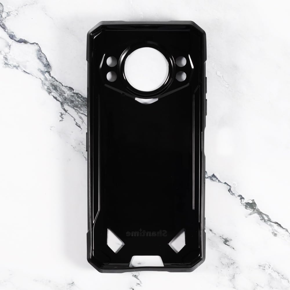HGJTF Cover per Doogee S99 (6.3), Trasparente Morbida TPU Antiurto