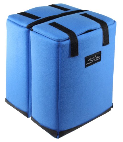 85W CFL Light Bulb Storage and Transport Cases, Set of 2, for Protection and Transport of 4 Large CFL Light Bulbs