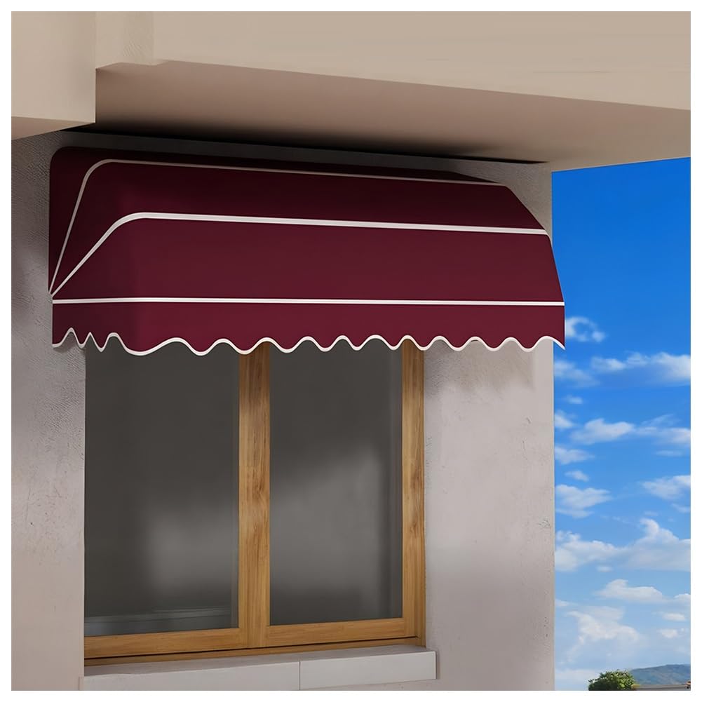 Toldo para ventana plegable e impermeable para balcón y terraza