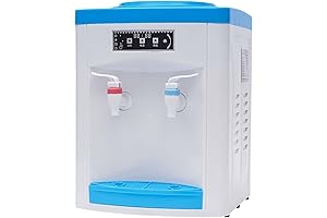 Top Loading Water Cooler Dispenser 46-194\°F: The Premier Desktop Water Oasis for Homes and Offices