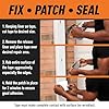 Gorilla Waterproof Patch & Seal Tape, White Tape, 4" x 10' (Pack of 1) - Permanent Weather Resistant Seal for Leaks and Repairs