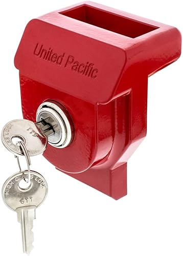 Miniatura 5 de United Pacific 90618 Cerradura de mano Glad de aluminio resistente, con llave similar (KA), cilindro de bloqueo duradero, dispositivo de bloqueo de