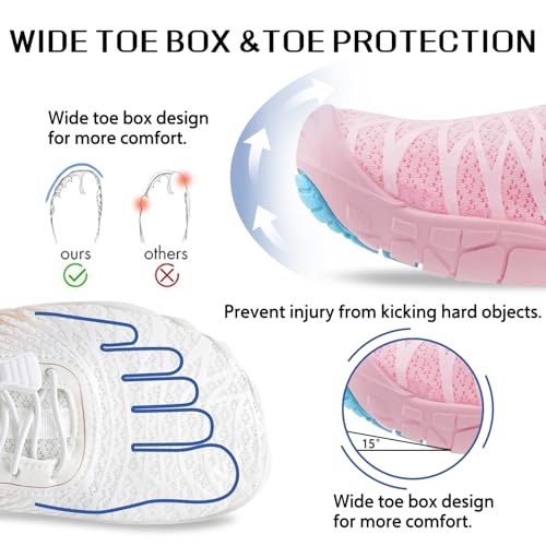 Barefoot Shoes Women Men Hike Comfortable Grounded Lightweight Footwear Non-Slip Sole Wide Toe Box4