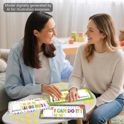 3 Sets Magnetic Rewards Chart for Students Do It Token Board Bright Composition Behavior Chart at Home Positive Star Customization and Goal Box Incentives for Teacher Essentials Elementary Classroom - Image 6