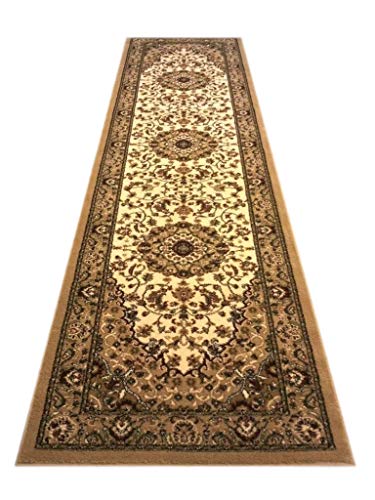 Traditional Area Rug Runner 32 In. X 10 Ft. Bellagio 401 #TOP1