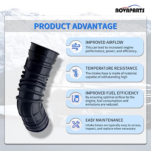 image for NOVAPARTS Air Cleaner Intake Outlet Hose Tube Duct 13881-54G40 for 200