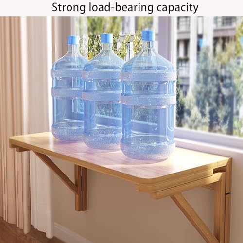 Table pliante murale gain de place avec abattants pour studio moderne - 7