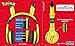 eKids Pokemon Kids Bluetooth Headphones, Wireless Headphones with Microphone Includes Aux Cord, Volume Reduced Kids Foldable Headphones for School, Home, or Travel,Yellow