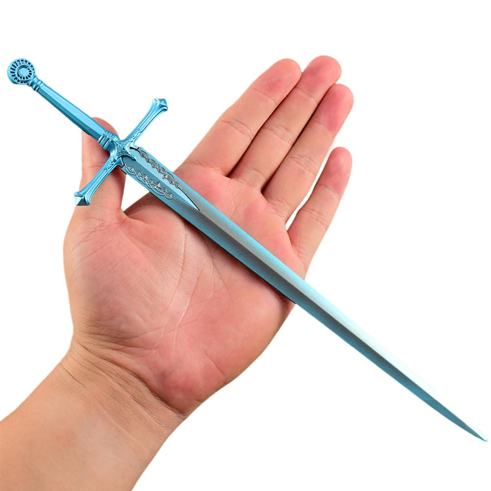VNVFJKLO Game prop model, 11.8" Game Props with Display Stand Desk Decoration Ornaments Gaming Gift for Men Cosplay Anime Decor